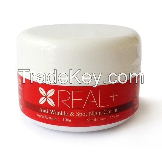 REAL+Anti-Wrinkle &amp; Spot Night Cream