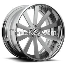 22" INCH FORGIATO CONCAVO BMW MERCEDES LEXUS AUDI STAGGERED WHEEL RIM CHROME