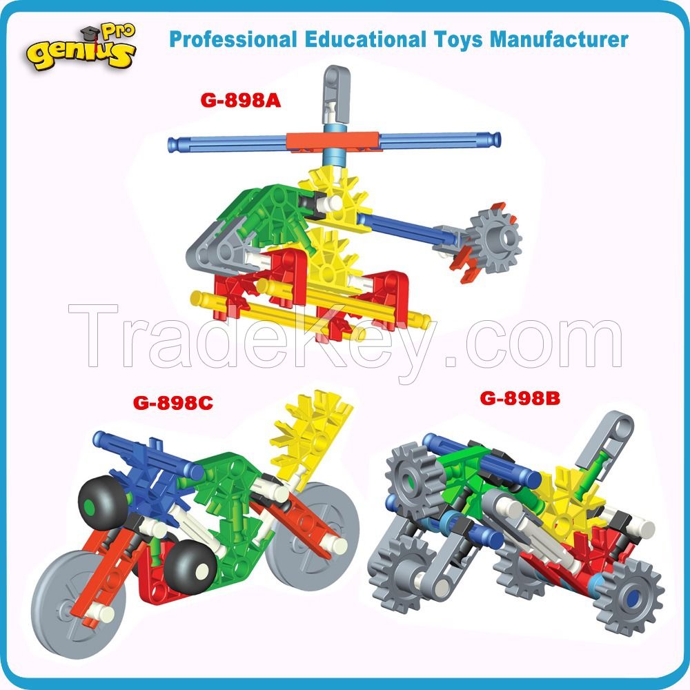 Promotional Gift Children Desgin Construction Building Blocks Genius E