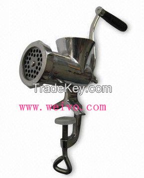 NO.5 Stainless Steel Meat Mincer/ Manual Meat Mincing Machine/ Hand Meat Grinder