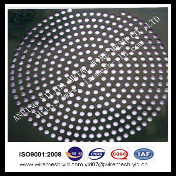 punching hole mesh perforated metal mesh