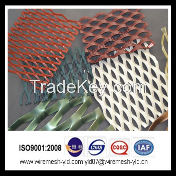 expanded metal mesh for building facade