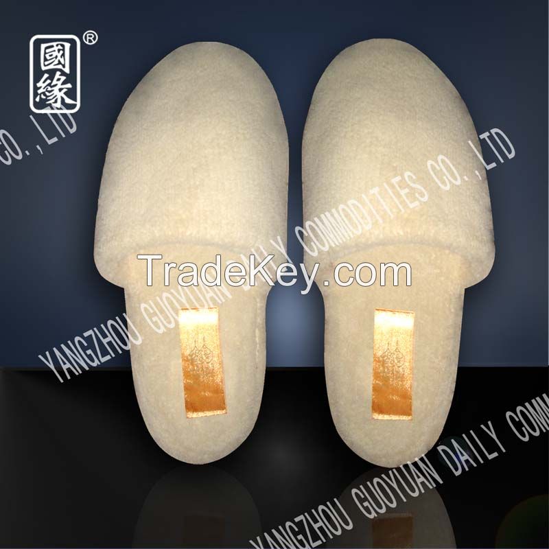 Disposable hotel towel slipper 