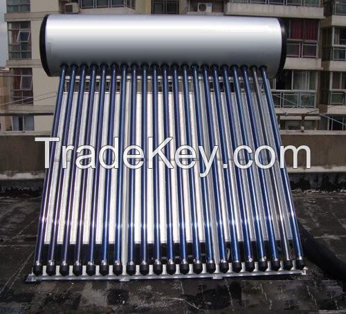 High Quality Galvanized Steel Compact Pressuried Solar Water Heater