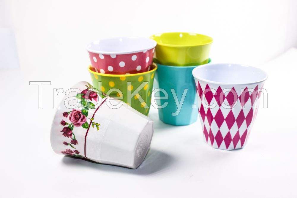 Melamine mug without handle