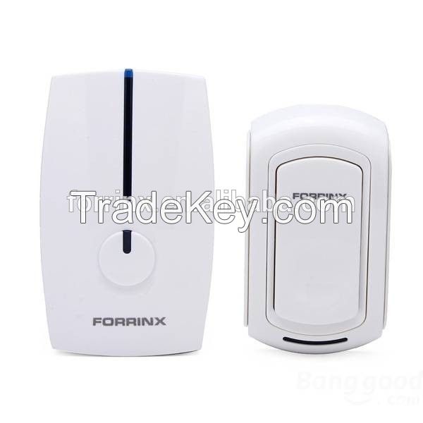 FORRINX Wireless Intelligent Door Bell Doorbell 300m Distance with 52 Songs 220V