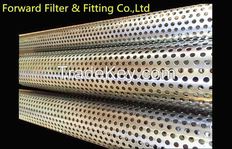 Stainless Steel Longitudinal Welded Perforated Tube/Pipe