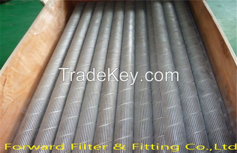 Stainless Steel Spiral Welded Perforated Tube/Pipe