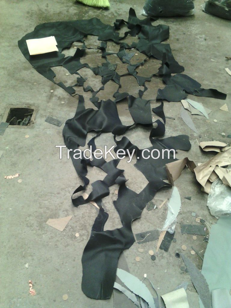 automotive leather scrap