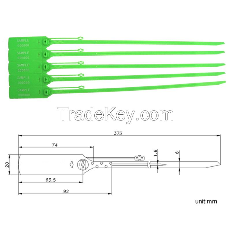 DP-375SY Plastic security seal for logistic cargo container trucks