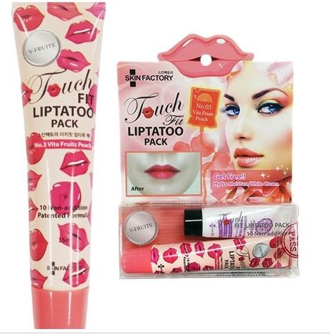 Skinfactory Touch Fit Lip Tint Pack 3 colors