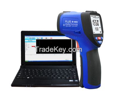 Non contact usb infrared thermometer hanheld for high temperature