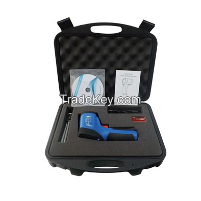 Non contact usb infrared thermometer hanheld for high temperature