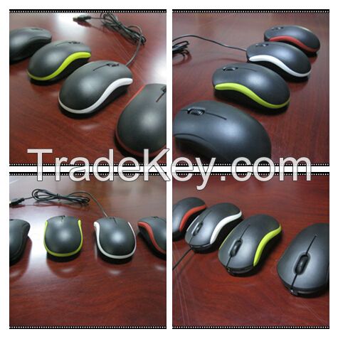 3D Wired Optical USB computer Mouse