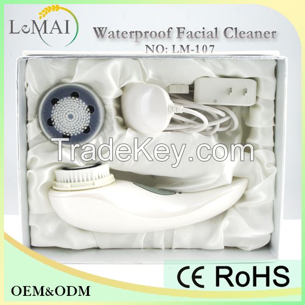 Waterproof facial cleanser Brush