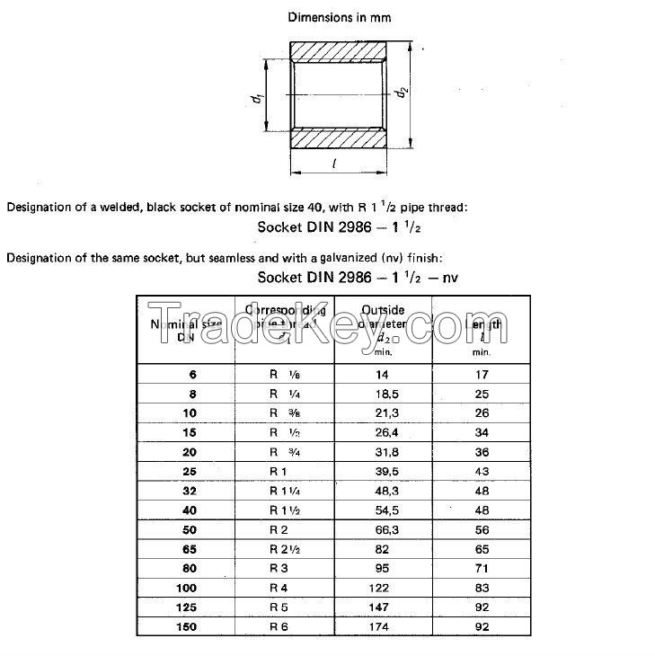 1 1/2'' bsp 150lb female thread carbon steel forged pipe fitting coupling