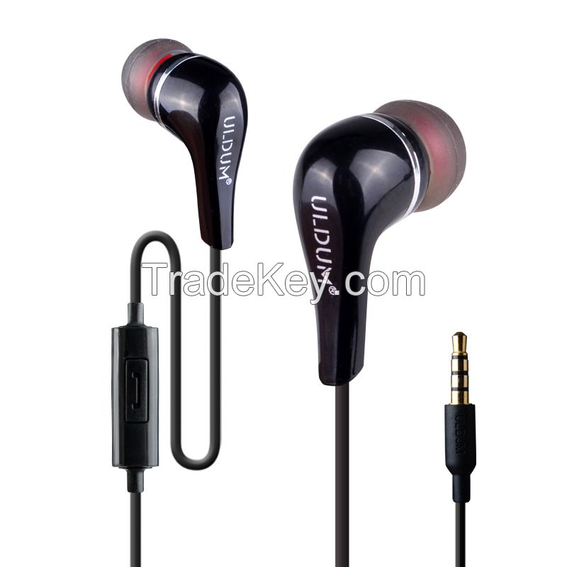 Wholesale factory fashion plastic in ear earphone