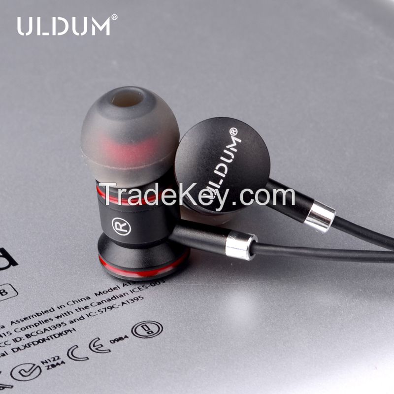 High quality In Ear Earphone Headphone Wholesale with Microphone