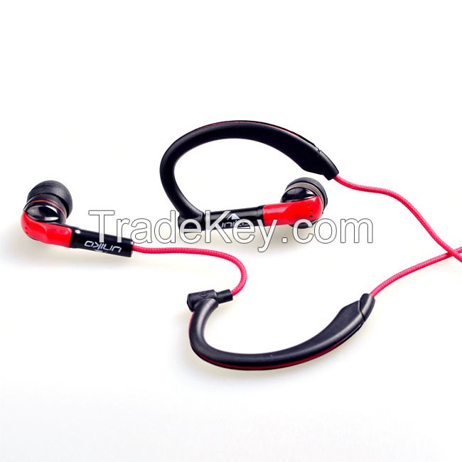 ULDUM New product ear hook portable handsfree sport headphones