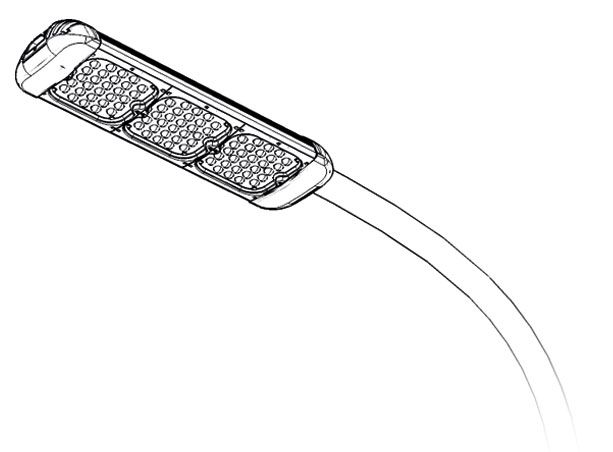 40-320W New Design Modular Universal Platform Osram LED Street Light/Road Lamp (AL-UNI-40~320W)