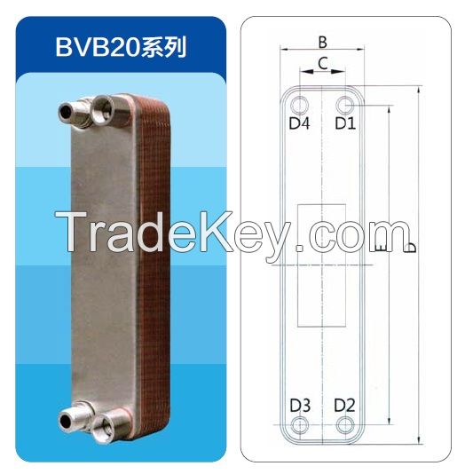 BRAZED PLATE HEAT EXCHANGER