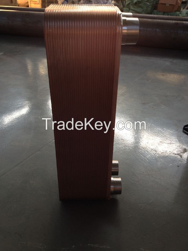 High Pressure Brazed Type Heat Exchanger AISI 316L Seamless