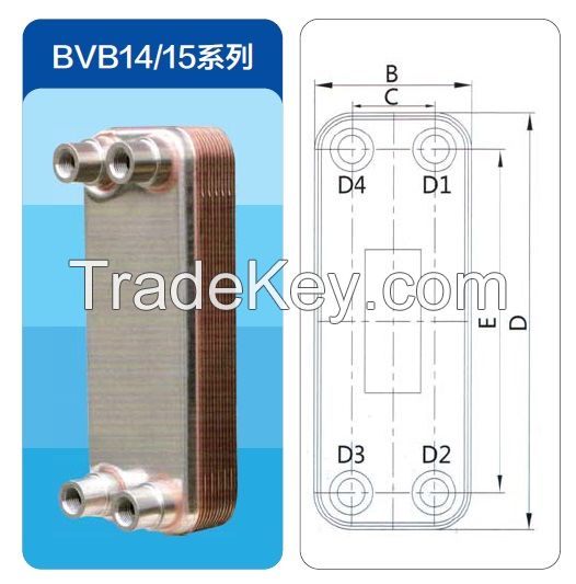 BRAZED PLATE HEAT EXCHANGER