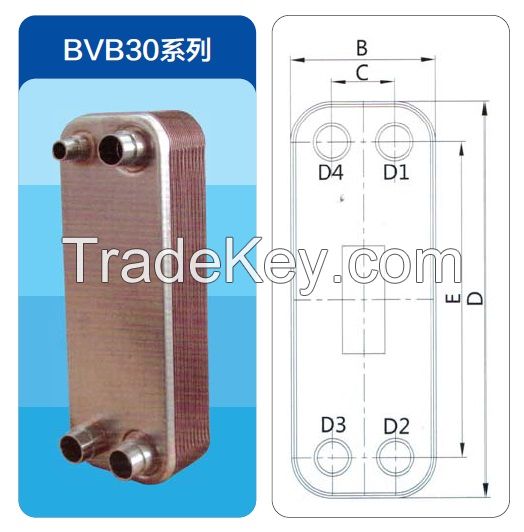 BRAZED PLATE HEAT EXCHANGER