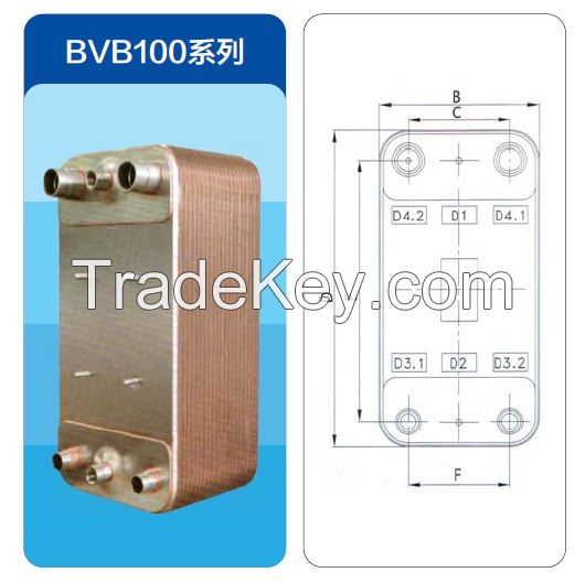 BRAZED PLATE HEAT EXCHANGER