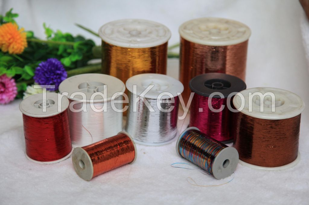 M type metallic yarn