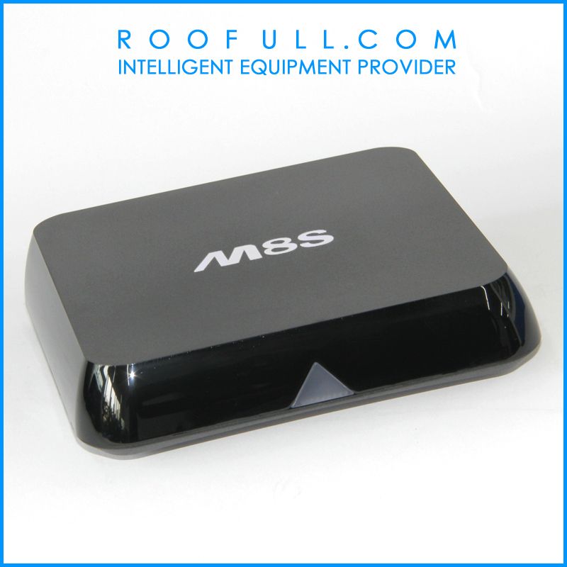 M8S Quad Core Smart Mini PC - Android 4.4, 4K Video Playback, 2GB RAM, 8GB Flash, 2.4G/5.8G WIFI, Support HEVC