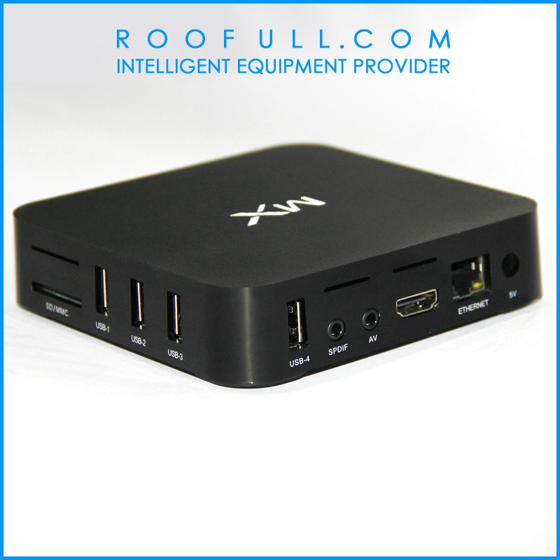 MX2 Dual Core Android TV Box - AML8726-MX Chip, 1GB RAM, Pre-install XBMC, Support 1080P Full HD, DLNA, Miracast