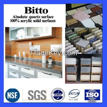 High quality non-porous quartz surface for bar top vanity top