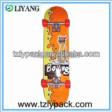 heat transfer foil use for wooden skateboard