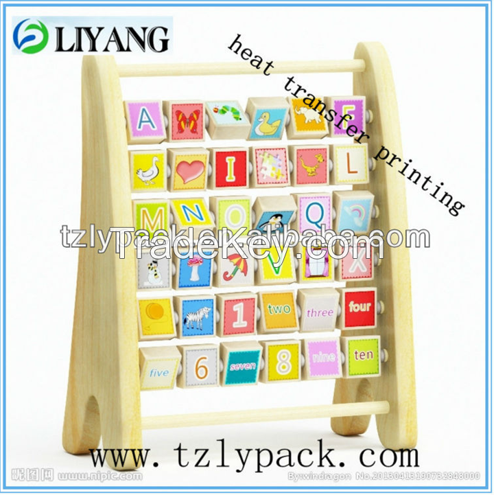 2015 Liyang Popular Pictures of heat transfer film for Children Toy