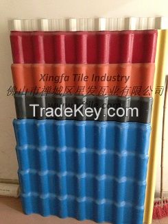 XingFa Brand ASA Synthetic Resin Roof Tile