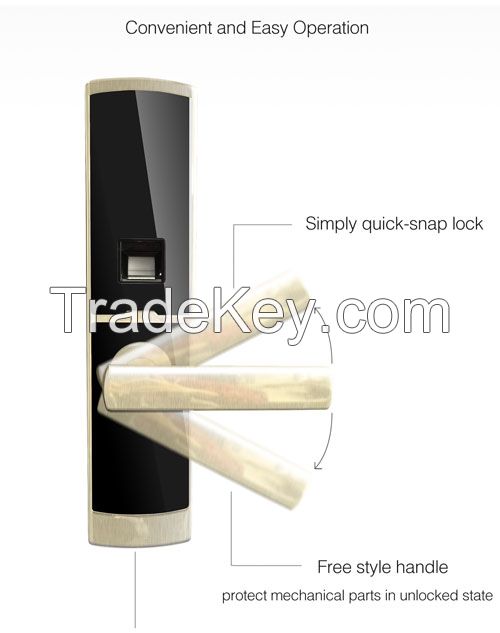 Hlson Electric Door Lock Smart Fingerprint Lock HL6609