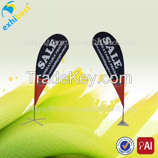 custom polyester advertising feather flag