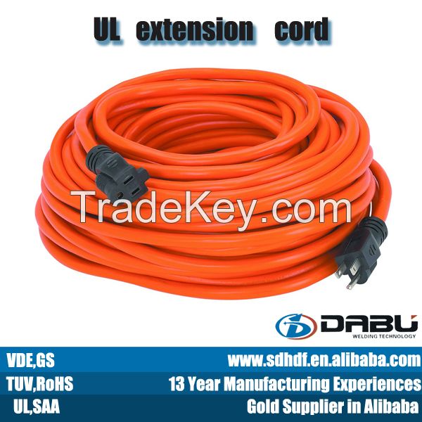 UL SJTW 3*16awg extension cord  