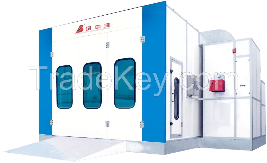 Spray Booth BZB-8400 Italy standard with CE、 ISO 、TUV  Certificated