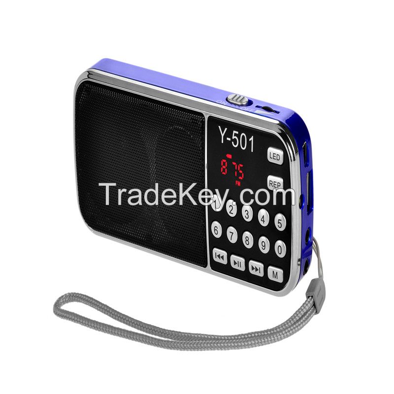 Export hot sell portable digital am fm radio