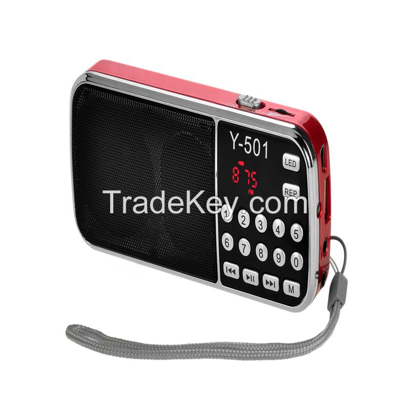 Export hot sell portable digital am fm radio