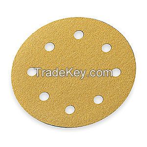NORTON 66261130245 Hook/Loop Disc 8 Hole 5 in Crs P60G AlO