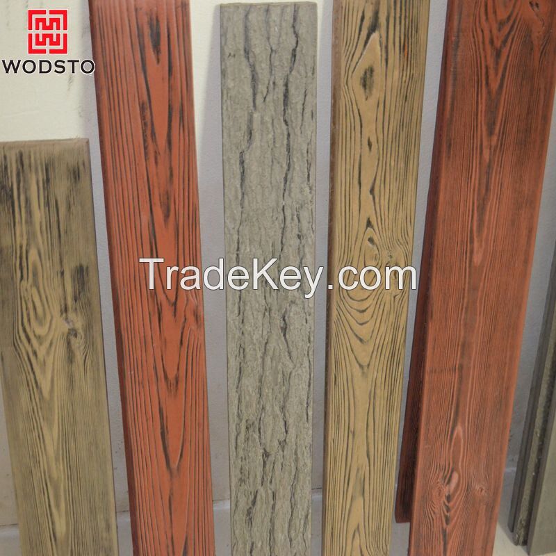 Exterior wall cladding artificial wood cement board