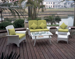 rattan living room furniture