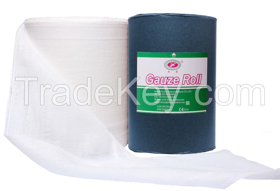 Absorbent Cotton Gauze Roll