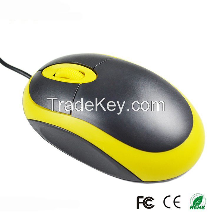 Factory Direct Sale 3D 800DPI USB Surface Wired Mouse