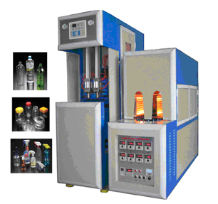 semi-automatic blow molding machine