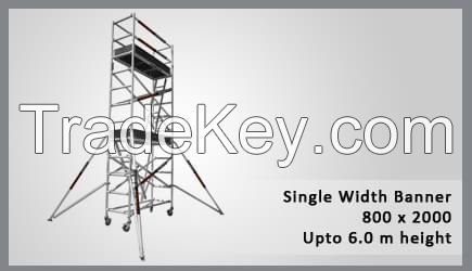 aluminum double scaffold