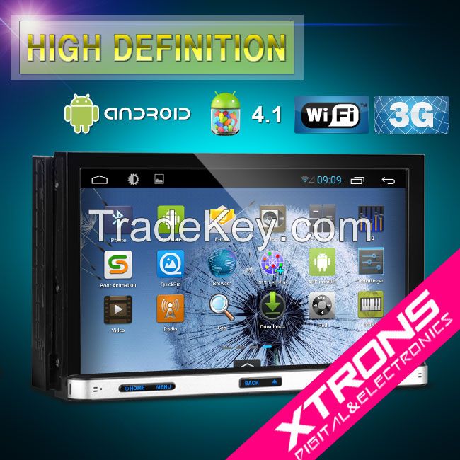 6.2'' Multi-touch Screen 1080P Wifi Double Din Car DVD Player